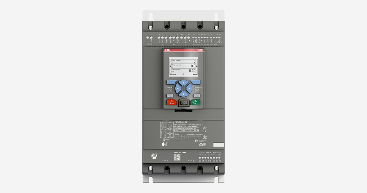 khởi động mềm abb pstx
