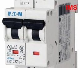 Cầu dao MCB EATON 2P 1A FAZ-C1/2-RT