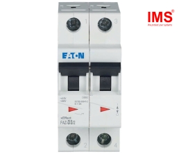 Cầu dao MCB EATON 2P 2A FAZ-C2/2-RT