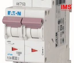 Cầu dao MCB EATON 2P 1A PLSM-D1/2