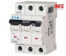 Cầu dao MCB EATON 3P 2A PLSM-C2/3