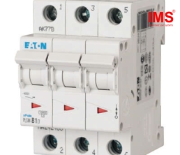 Cầu dao MCB EATON 3P 3A PLSM-D3/3