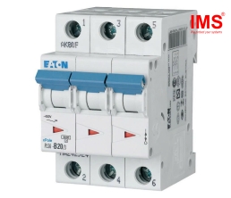 Cầu dao MCB EATON 3P 50A PLSM-C50/3