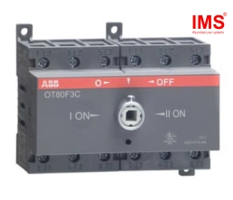 Cầu dao chuyển nguồn bằng tay 80A - OT80F3C