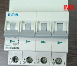 Cầu dao MCB EATON 4P 6A PL10X-D6/4