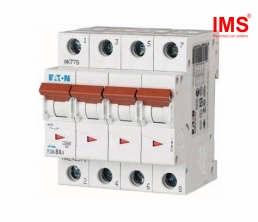 Cầu dao MCB EATON 4P 4A PLSM-D4/4