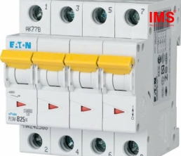 Cầu dao MCB EATON 4P 25A PLSM-D25/4