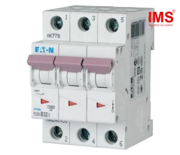 Cầu dao MCB EATON 3P 40A PLSM-B40/3