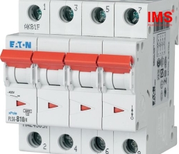 Cầu dao MCB EATON 4P 10A PLS6-D10/4