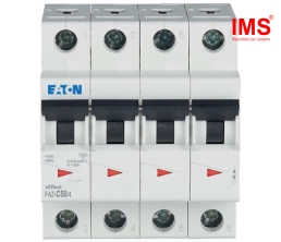 Cầu dao MCB EATON 4P 1A FAZ-D1/4