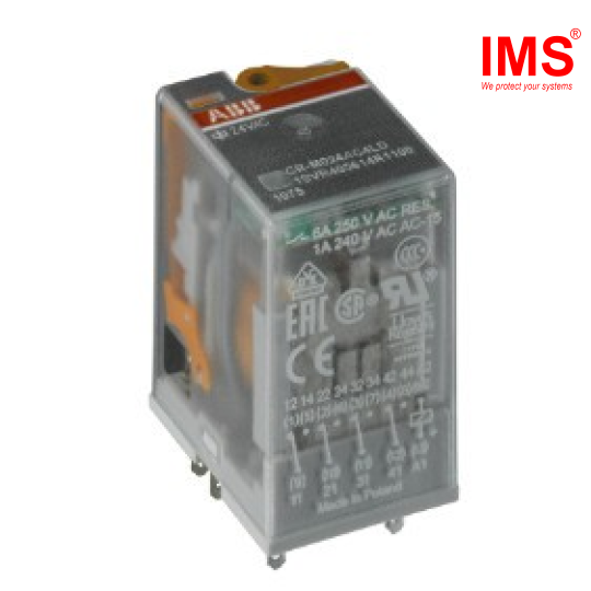 Rơ le kiếng có tích hợp đèn LED loại CR-M230AC4L