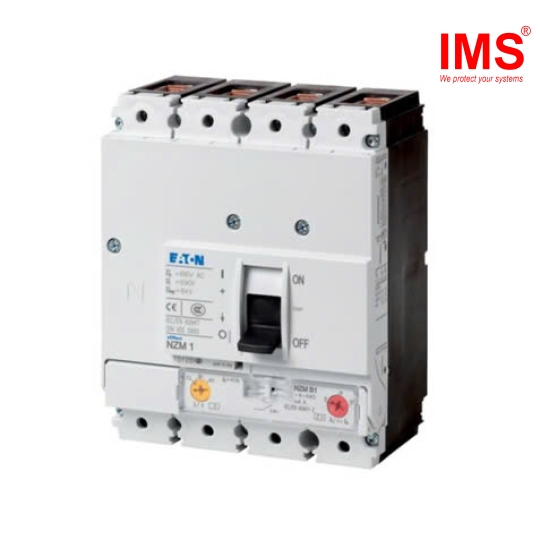 Cầu dao MCCB EATON 4P 100A 25kA NZMB1-4-A100
