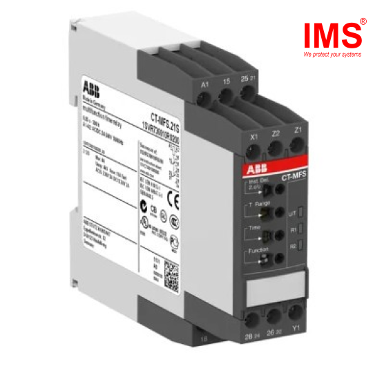 Rơ le thời gian loại CT-MFS.21S,  đa chức năng