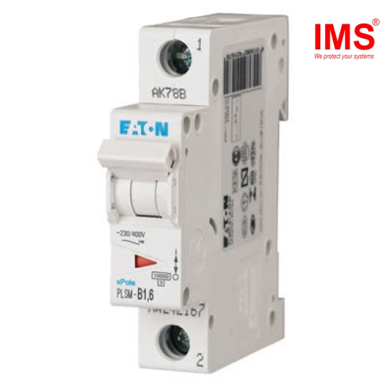 Cầu dao MCB EATON 1P 50A PLS6-C50/1
