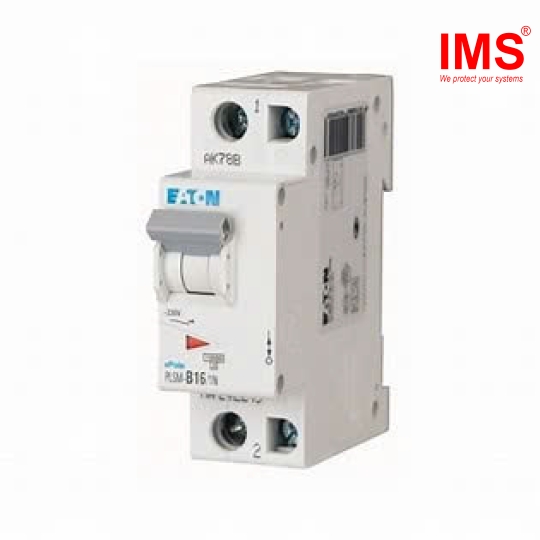 Cầu dao MCB EATON 1P 16A PLS6-B16/1