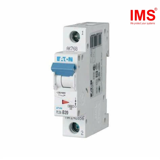 Cầu dao MCB EATON 1P 20A PLS6-B20/1