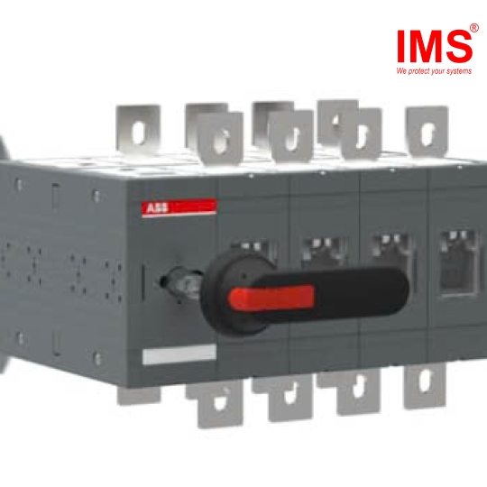 Cầu dao chuyển nguồn bằng tay 800A - OT800E04CP