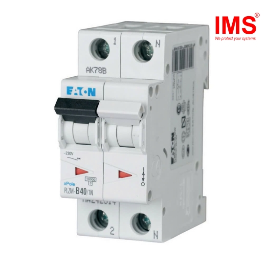 Cầu dao MCB EATON 2P 40A PLSM-C40/2