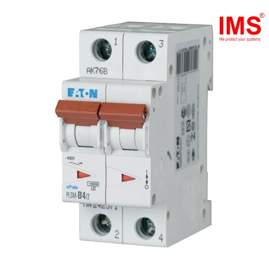 Cầu dao MCB EATON 2P 25A PLSM-D25/2