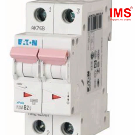 Cầu dao MCB EATON 2P 2A PLSM-B2/2