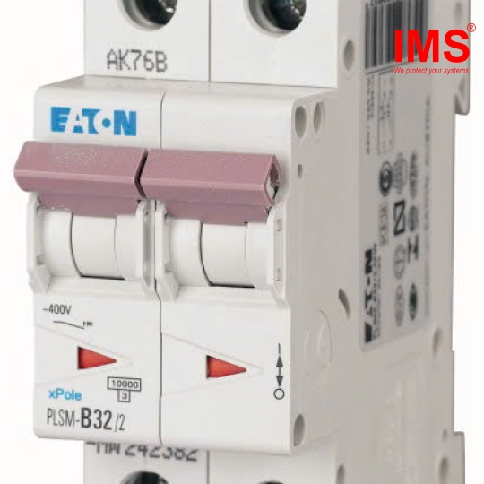 Cầu dao MCB EATON 2P 3A PLSM-D3/2