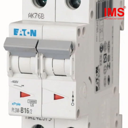 Cầu dao MCB EATON 2P 16A PLS6-D16/2