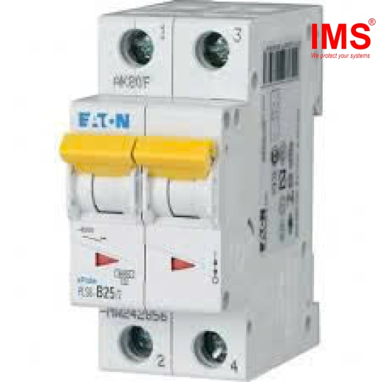 Cầu dao MCB EATON 2P 10A PLS6-D10/2