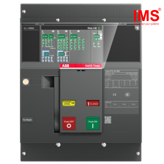 Máy cắt MCCB XT7 1600A XT7L M 1600 Ekip Dip LS/I In1600A 3p F F