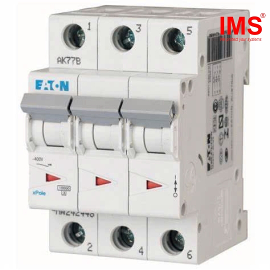 Cầu dao MCB EATON 3P 16A PLSM-D16/3
