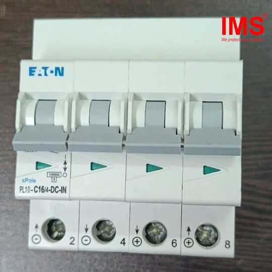 Cầu dao MCB EATON 4P 6A PL10X-D6/4