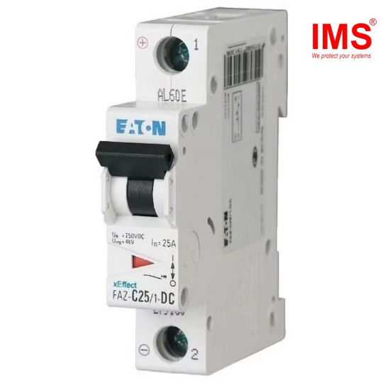 Cầu dao MCB EATON 1P 6A PLS6-C6/1-DC