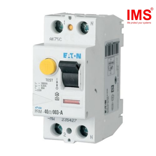 Cầu dao RCCB EATON 2P 80A PFIM-80/2/03