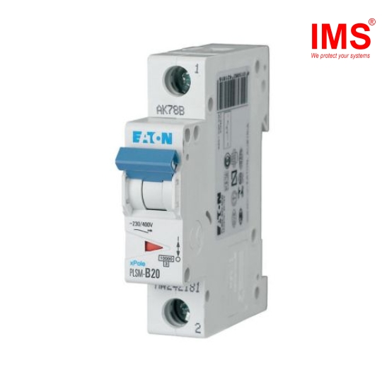 Cầu dao MCB EATON 3P 6A PLSM-B6/3